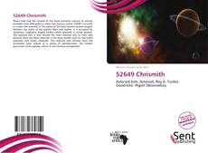 Portada del libro de 52649 Chrismith