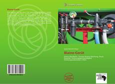 Bookcover of Blaine-Gerät