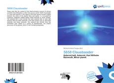 Bookcover of 5658 Clausbaader