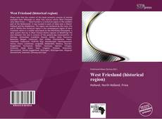 Bookcover of West Friesland (historical region)