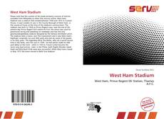 Buchcover von West Ham Stadium