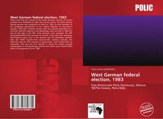 Portada del libro de West German federal election, 1983