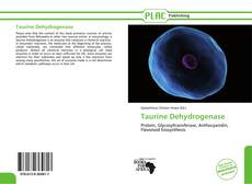 Taurine Dehydrogenase kitap kapağı