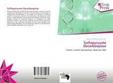 Couverture de Sulfopyruvate Decarboxylase