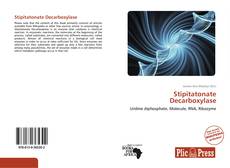 Buchcover von Stipitatonate Decarboxylase