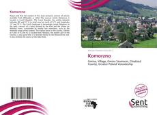 Portada del libro de Komorzno