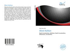 Bookcover of West Halton