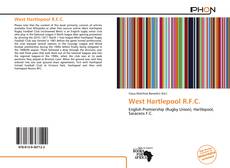 Portada del libro de West Hartlepool R.F.C.