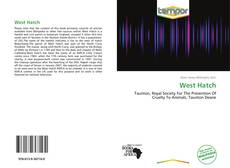 Portada del libro de West Hatch