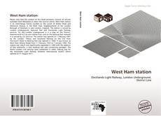 Buchcover von West Ham station