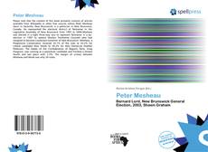 Portada del libro de Peter Mesheau