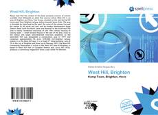 Buchcover von West Hill, Brighton