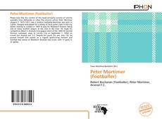 Capa do livro de Peter Mortimer (footballer) 