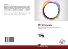 Portada del libro de 1973 Colocolo