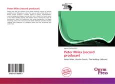 Bookcover of Peter Miles (record producer)
