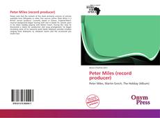 Capa do livro de Peter Miles (record producer) 