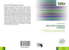 Bookcover of West Hill Collegiate Institute