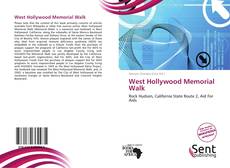 Capa do livro de West Hollywood Memorial Walk 