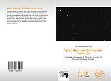 Copertina di West Humber Collegiate Institute