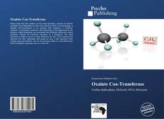 Buchcover von Oxalate Coa-Transferase