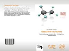 Buchcover von Neoxanthin Synthase