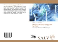 Capa do livro de Monogalactosyldiacylglycerol Synthase 