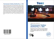 Capa do livro de Tennessee Valley Authority v. Hill 