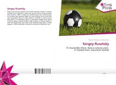 Sergey Rusetsky kitap kapağı