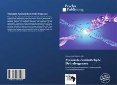 Buchcover von Malonate-Semialdehyde Dehydrogenase