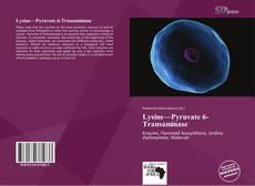 Bookcover of Lysine—Pyruvate 6-Transaminase