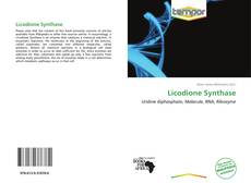 Portada del libro de Licodione Synthase