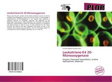 Bookcover of Leukotriene-E4 20-Monooxygenase