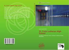 Capa do livro de St. Croix Lutheran High School 