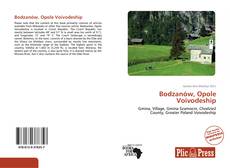 Capa do livro de Bodzanów, Opole Voivodeship 