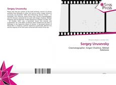 Bookcover of Sergey Urusevsky