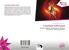 Bookcover of L-Cysteate Sulfo-Lyase