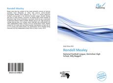 Bookcover of Rondell Mealey