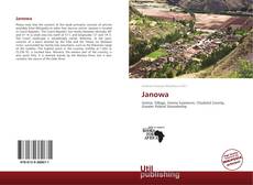 Portada del libro de Janowa