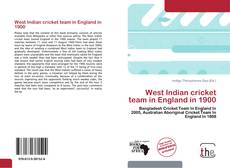 Couverture de West Indian cricket team in England in 1900