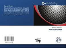 Portada del libro de Ronny Markes