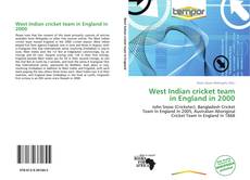 Portada del libro de West Indian cricket team in England in 2000