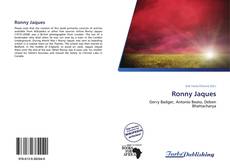 Ronny Jaques kitap kapağı