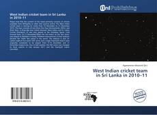 Portada del libro de West Indian cricket team in Sri Lanka in 2010–11