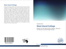 Couverture de West Island College