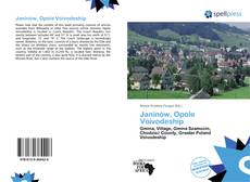 Janinów, Opole Voivodeship kitap kapağı