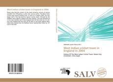 Bookcover of West Indian cricket team in England in 2004