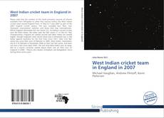 West Indian cricket team in England in 2007的封面