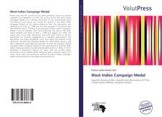 Capa do livro de West Indies Campaign Medal 