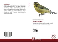 Buchcover von Blassspötter