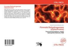 Couverture de Formate Dehydrogenase (Cytochrome)